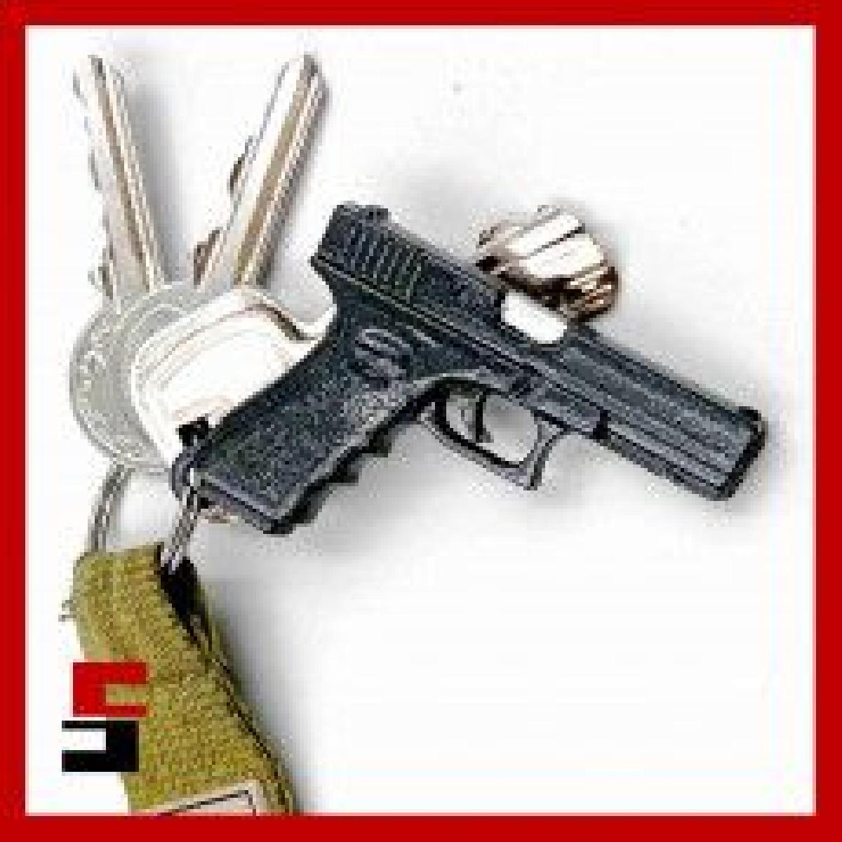 Chaveiro PISTOLA Glock 17