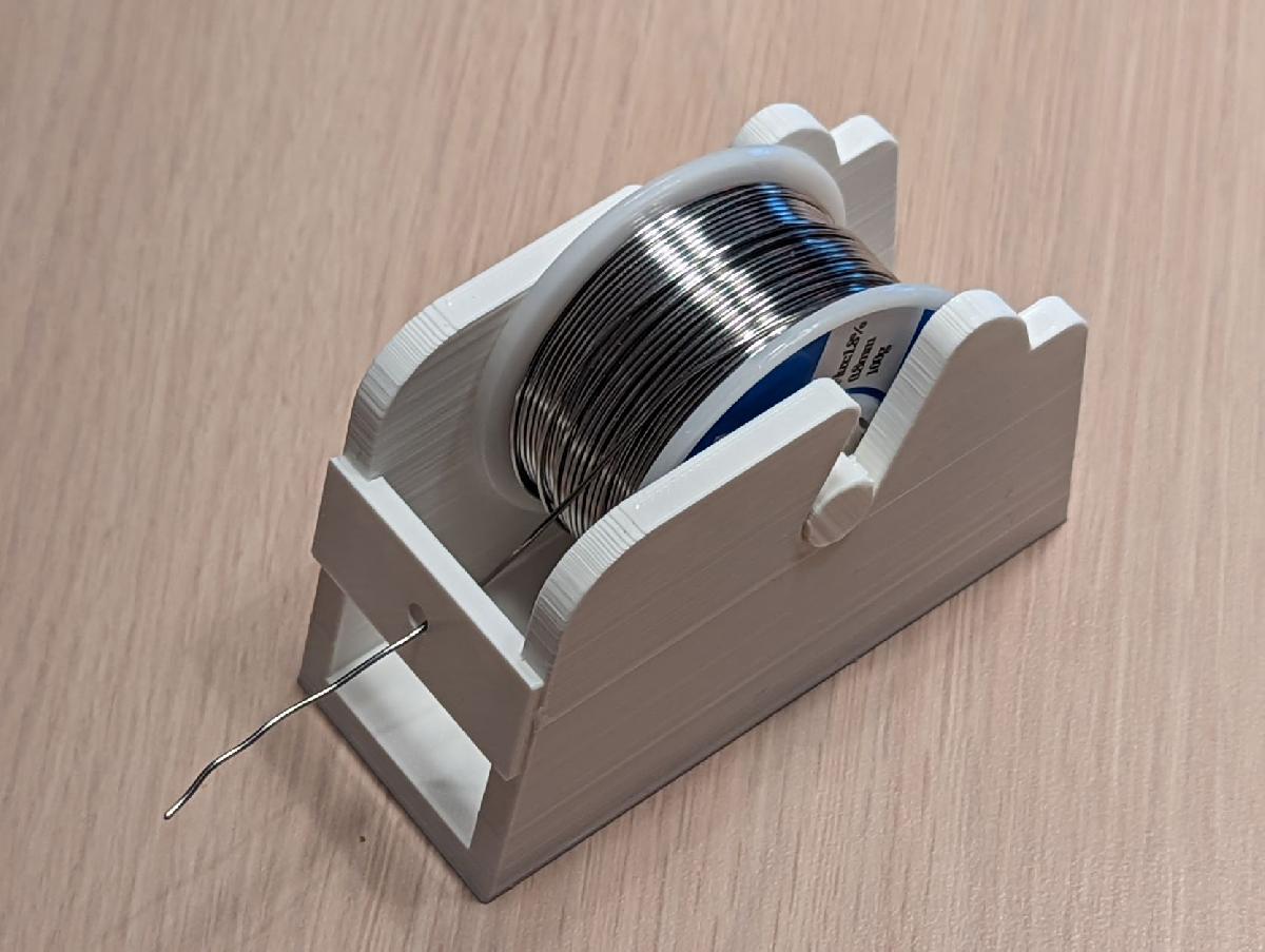 Suporte de carretel de solda