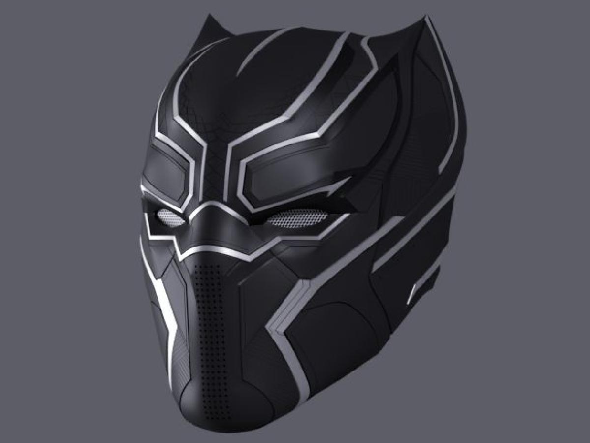 Capacete do Pantera Negra Guerra Civil