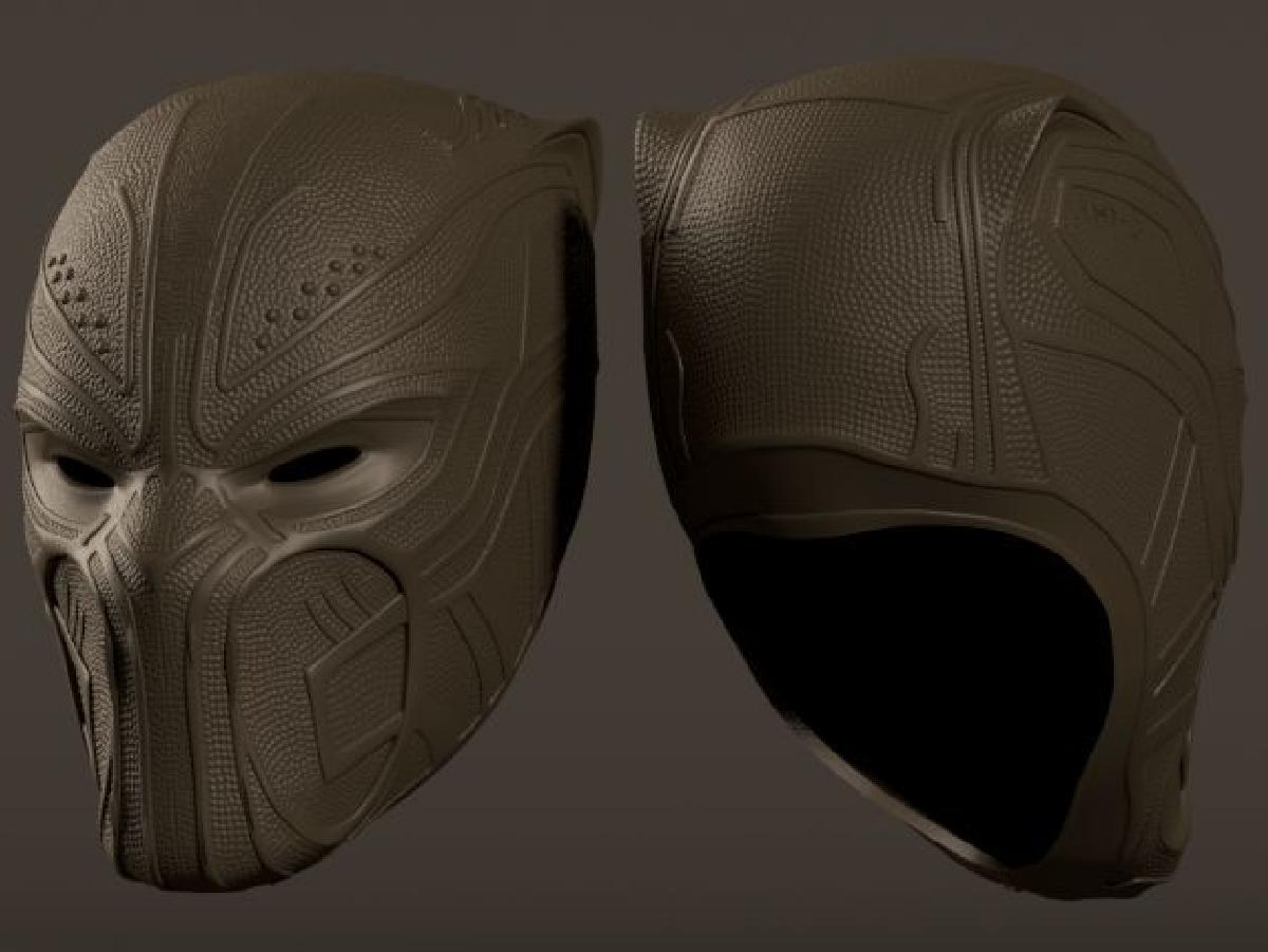 Capacete Killmonger   Pantera Negra