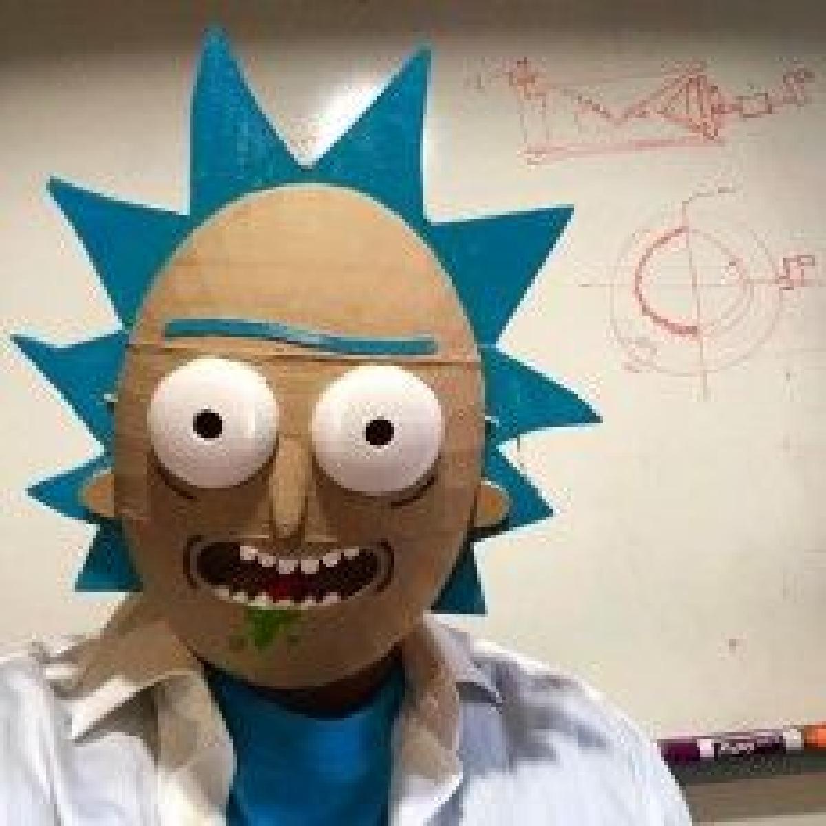 Rick Sanchez Máscara Rick e Morty