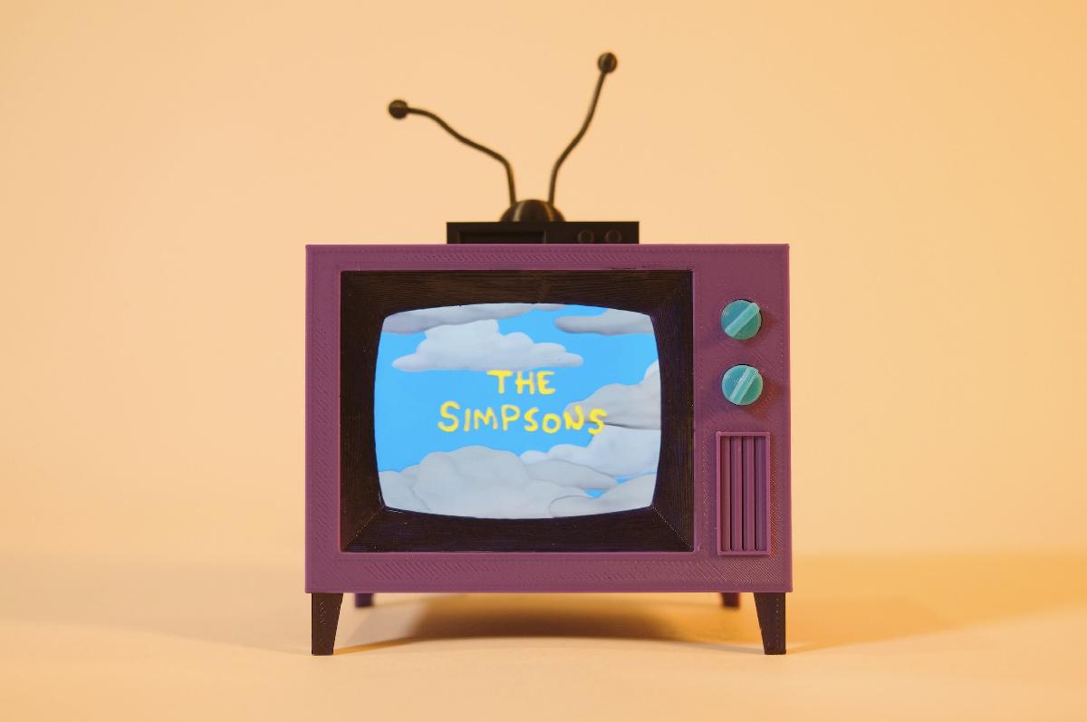 A TV original dos Simpsons