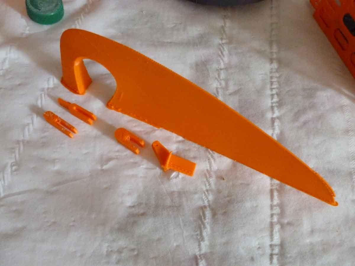 Leme de trabalho para 3dlab P47, também grampos etc.