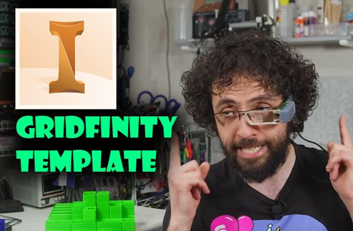 Modelo do Gridfinity para o Autodesk Inventor