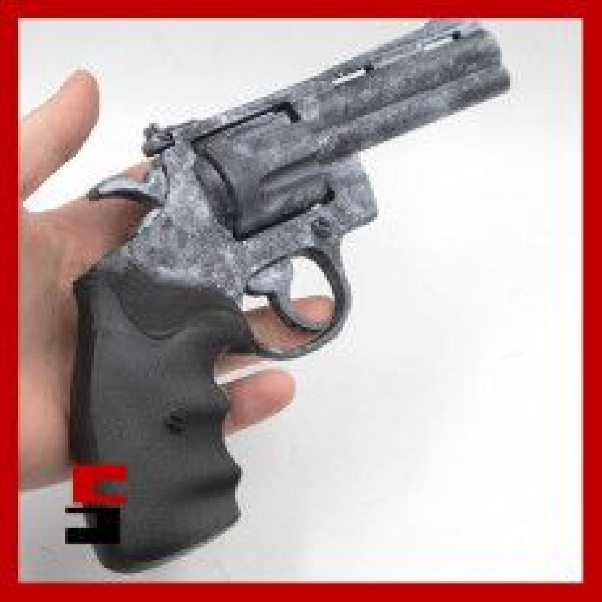 Snub Nariz Revólver Prop Gun Pistola de treinamento falsa