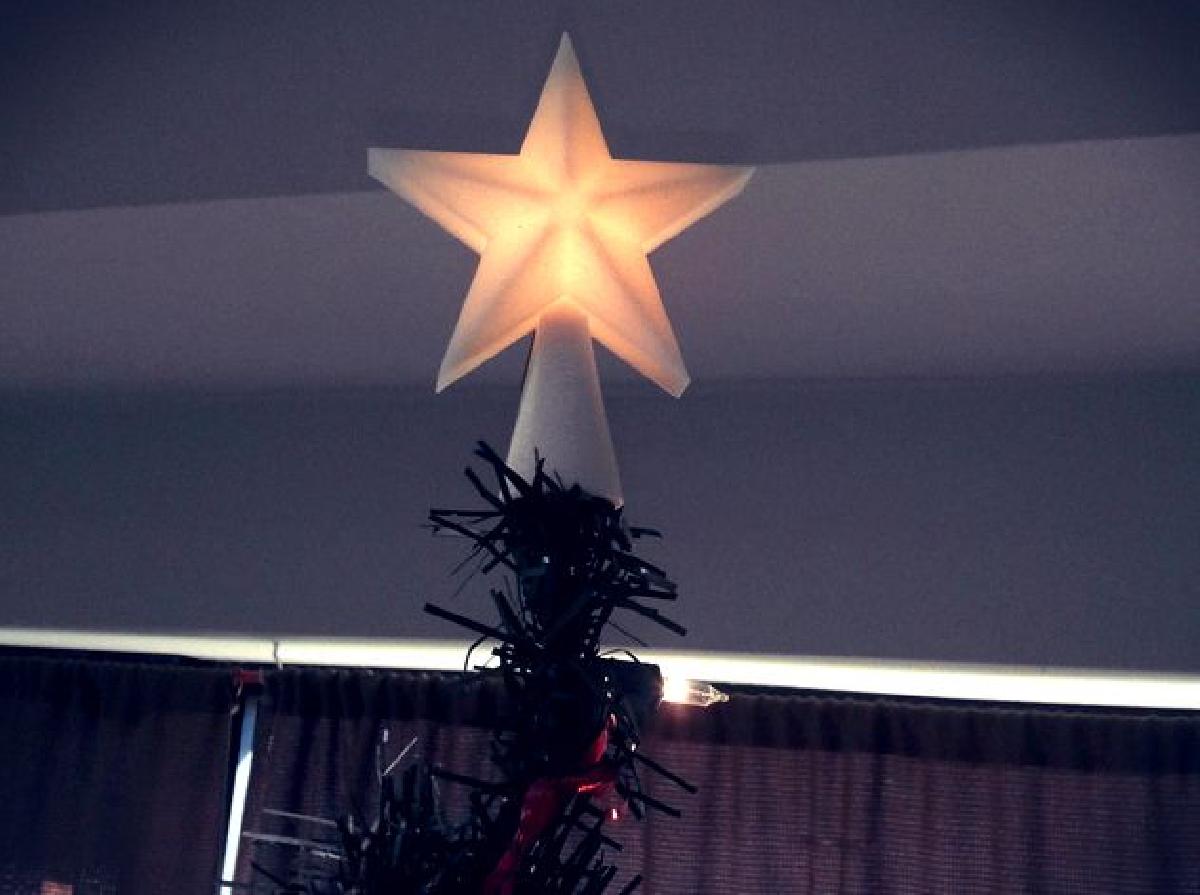 Desktop Árvore de Natal Star Topper