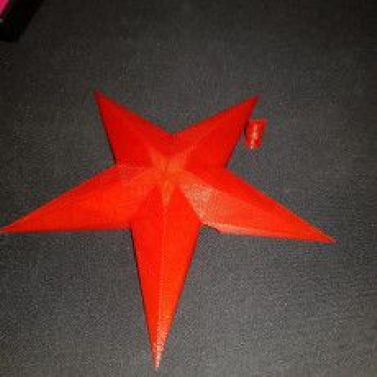 Estrela da árvore de Natal