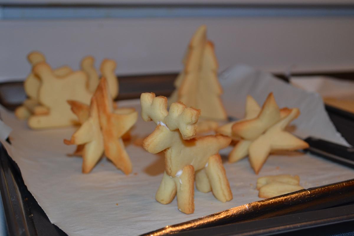 Cortadores de biscoitos de Natal 3D