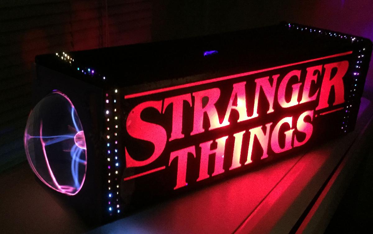 Stranger Things Lâmpada de Fibra Óptica