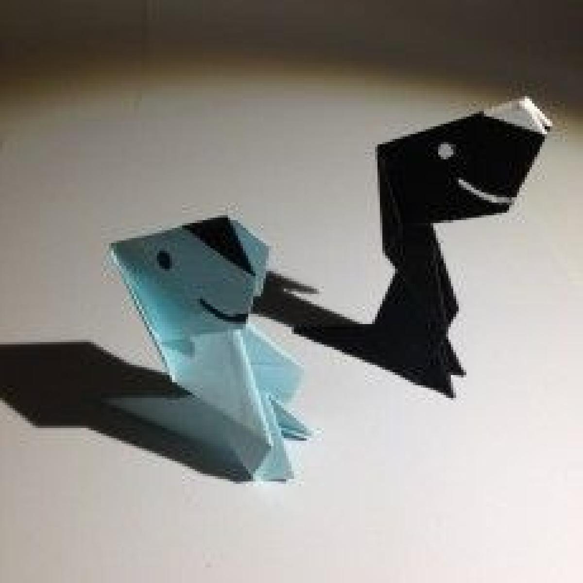 Cão Origami