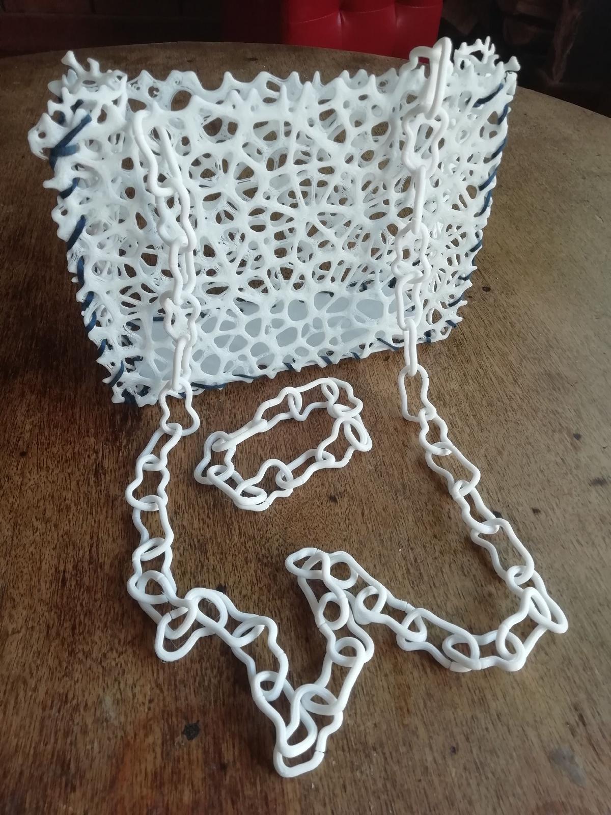Bolsa estilo Voronoi