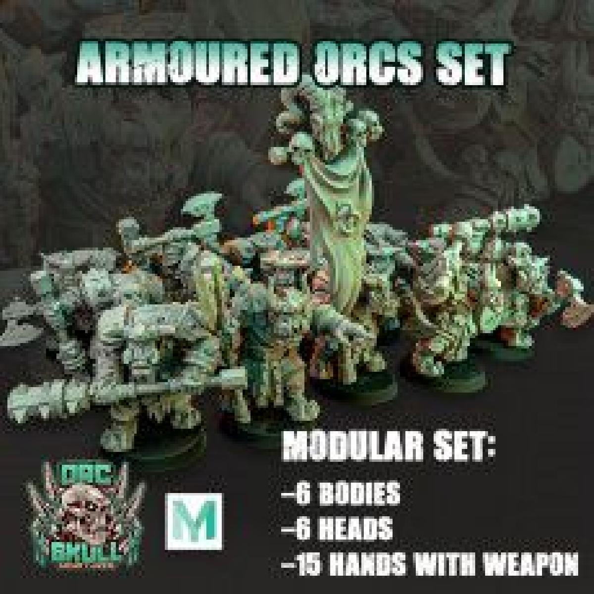 Conjunto de Orcs Blindados