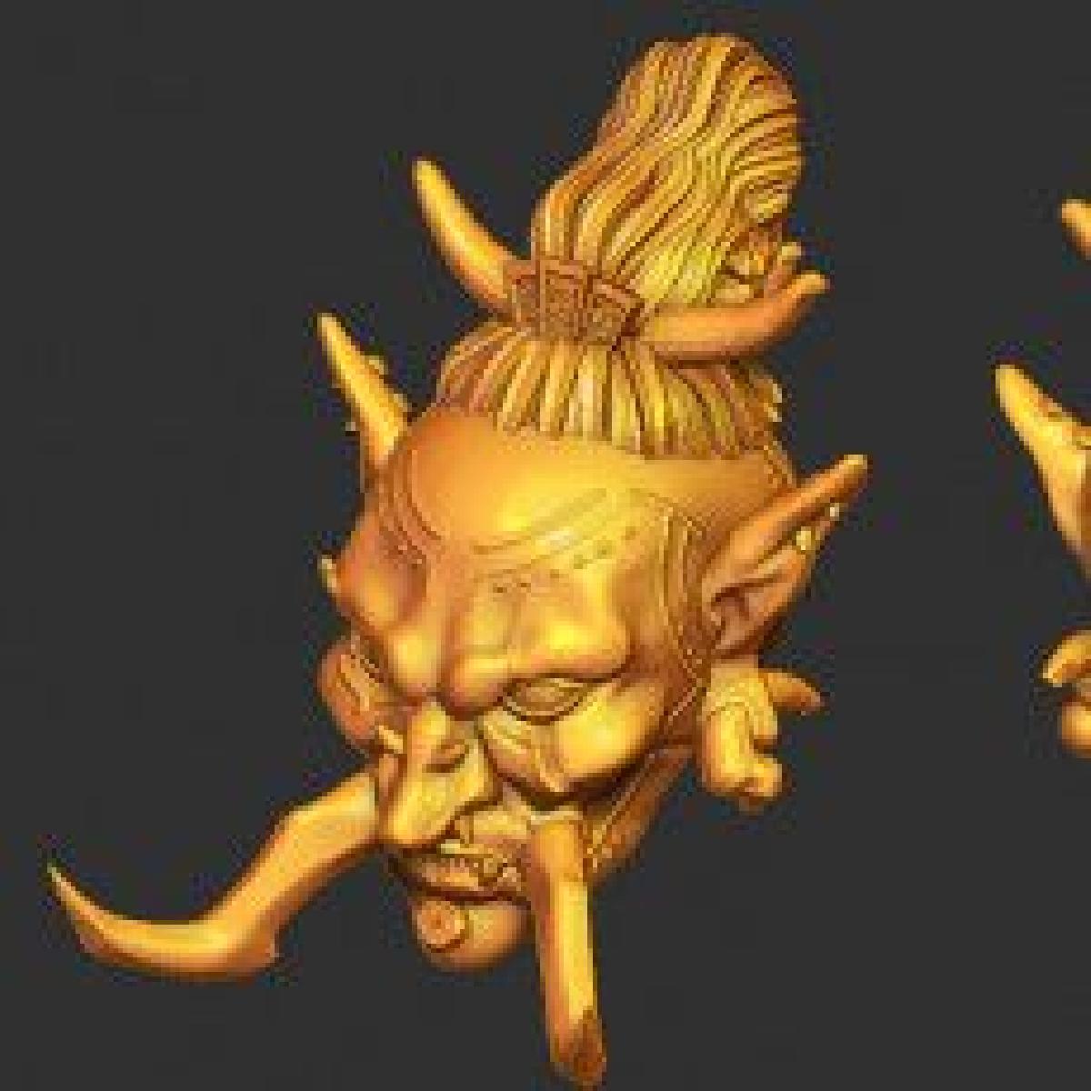 Jungle_Troll_Head