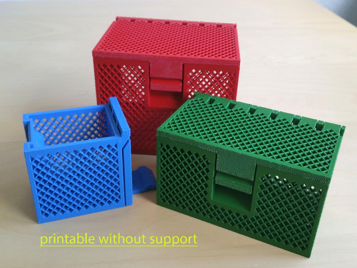Caixa de armazenamento / Lattice box / Gitterbox