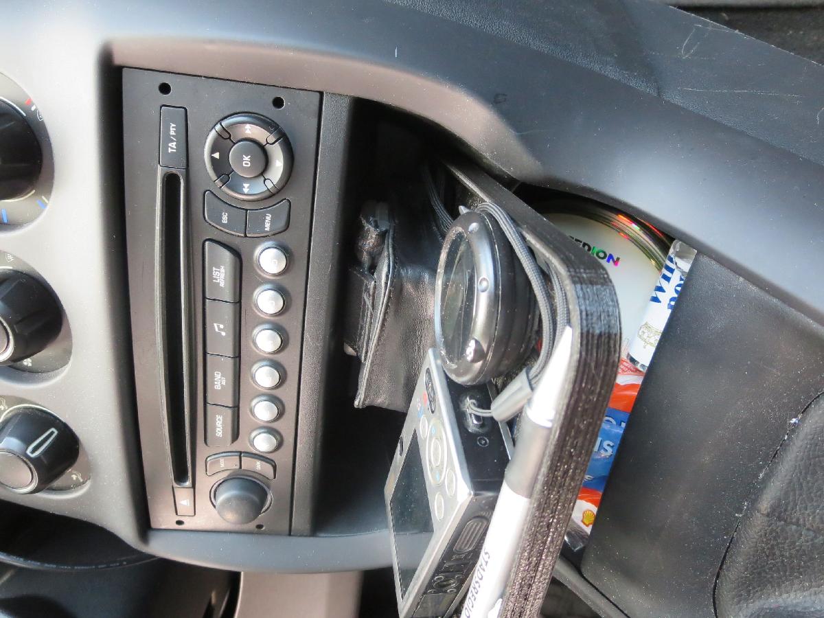 Citroen C3 armazenamento