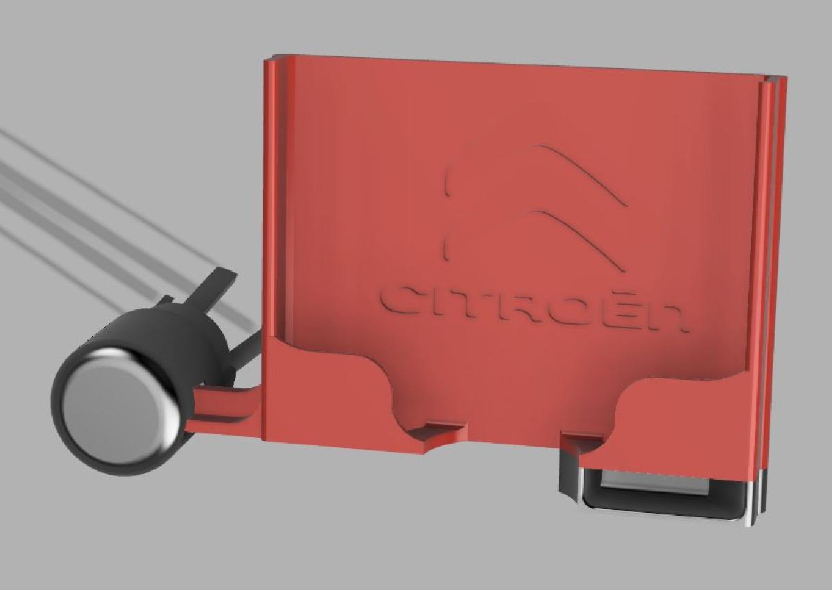 Suporte de telefone Citroen C3
