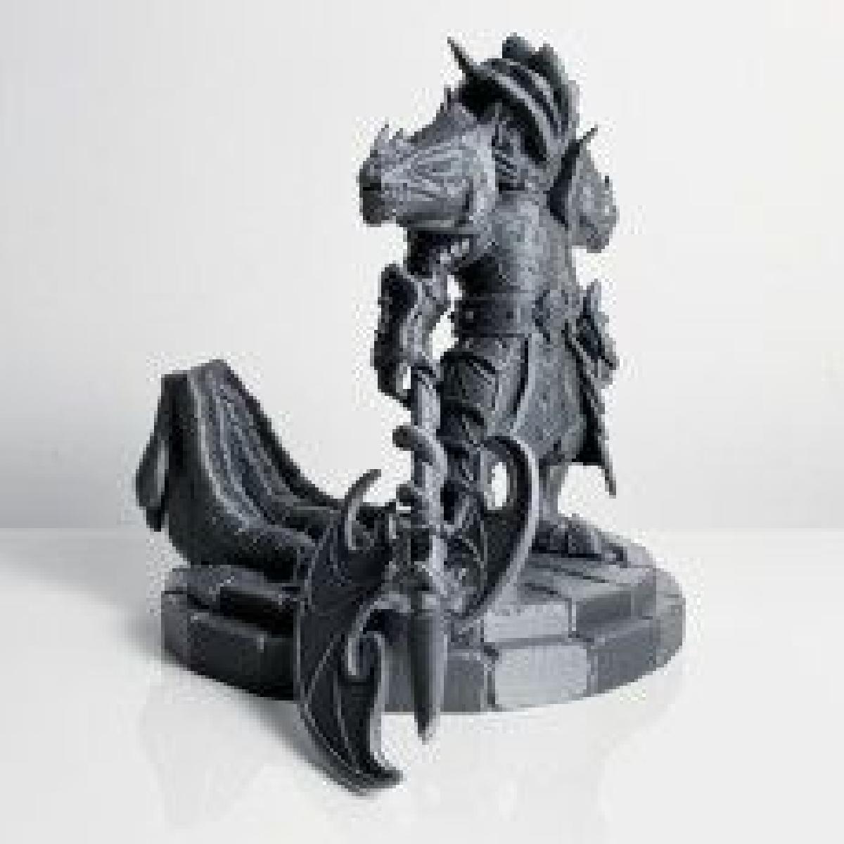 Peças Xadrez Dragões - Arquivo Stl - Impressora 3d