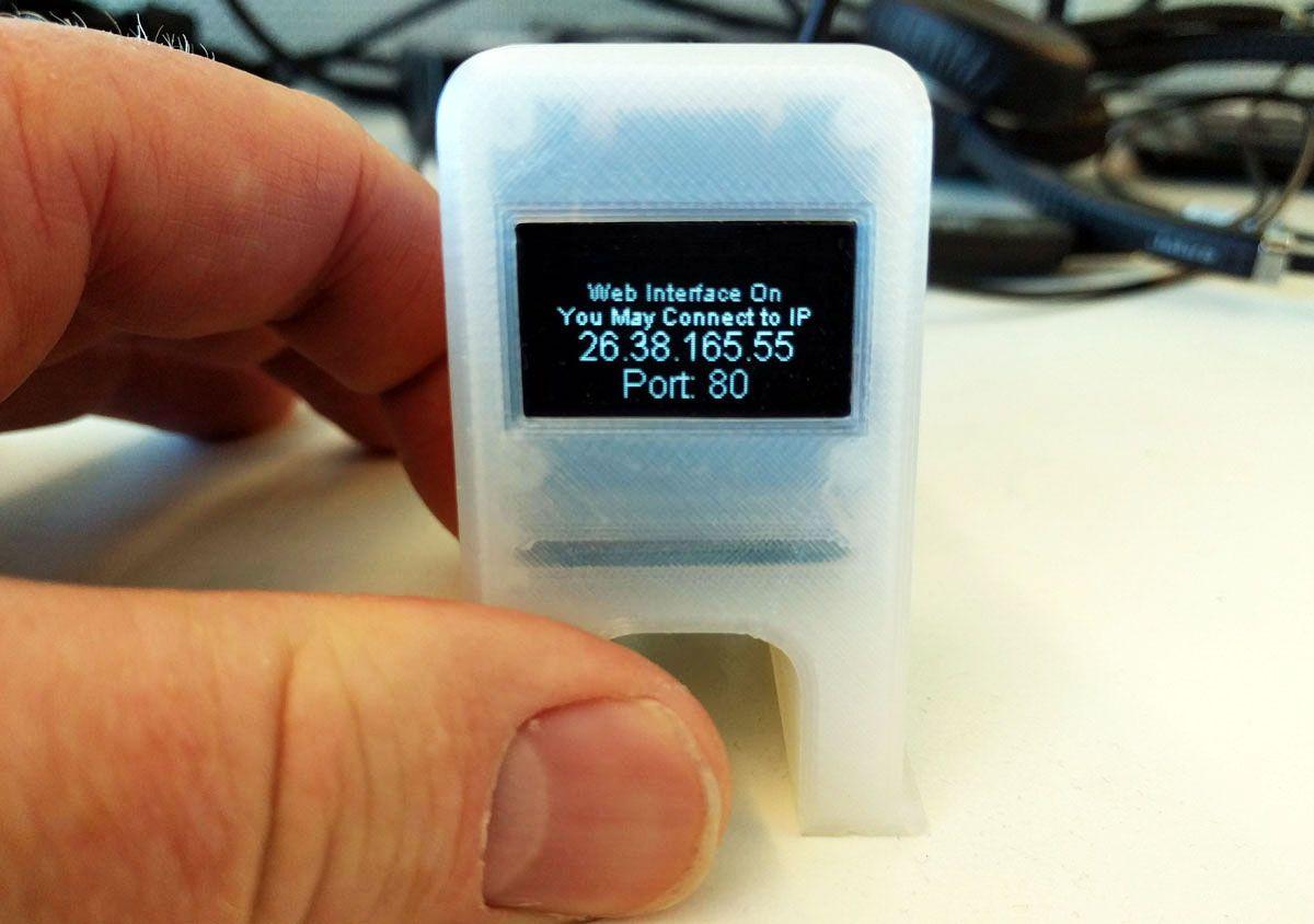 Monitor de impressora 3D para OctoPrint Wemos D1 ESP8266
