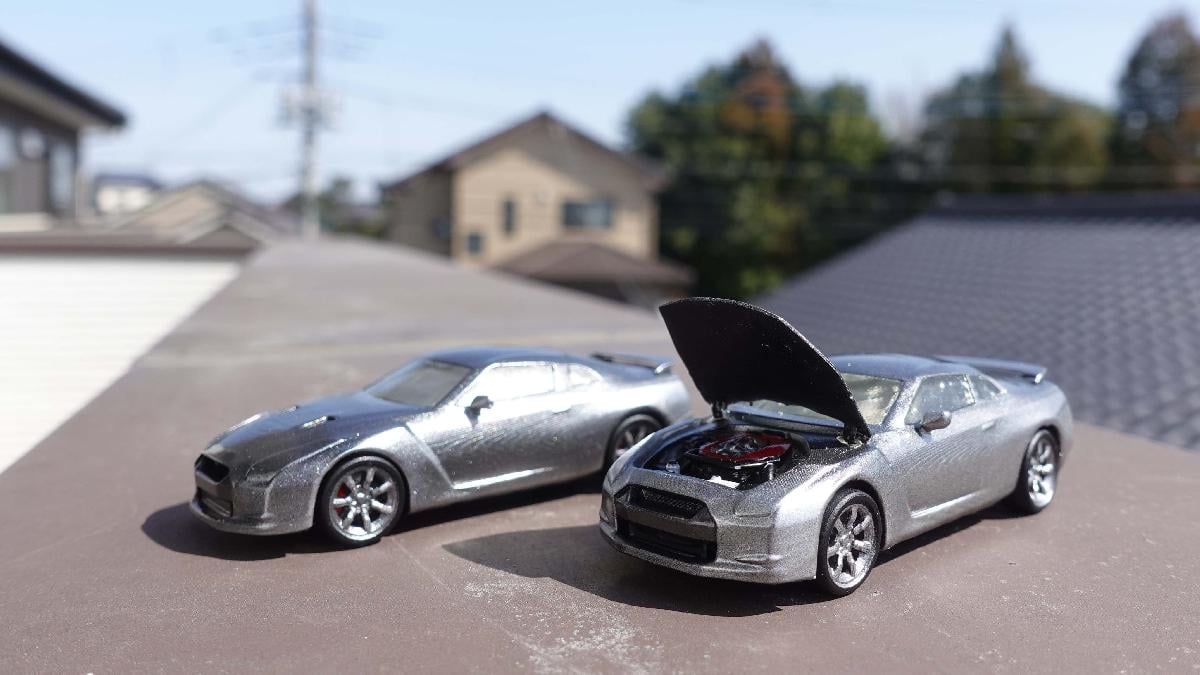 R35 GT R e VR38DETT V6 motor twin turbo