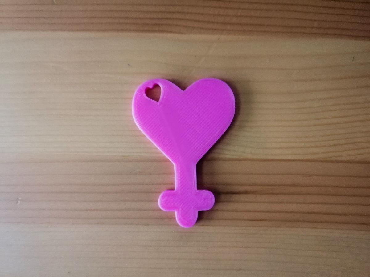 Chaveiro do Dia Internacional da Mulher