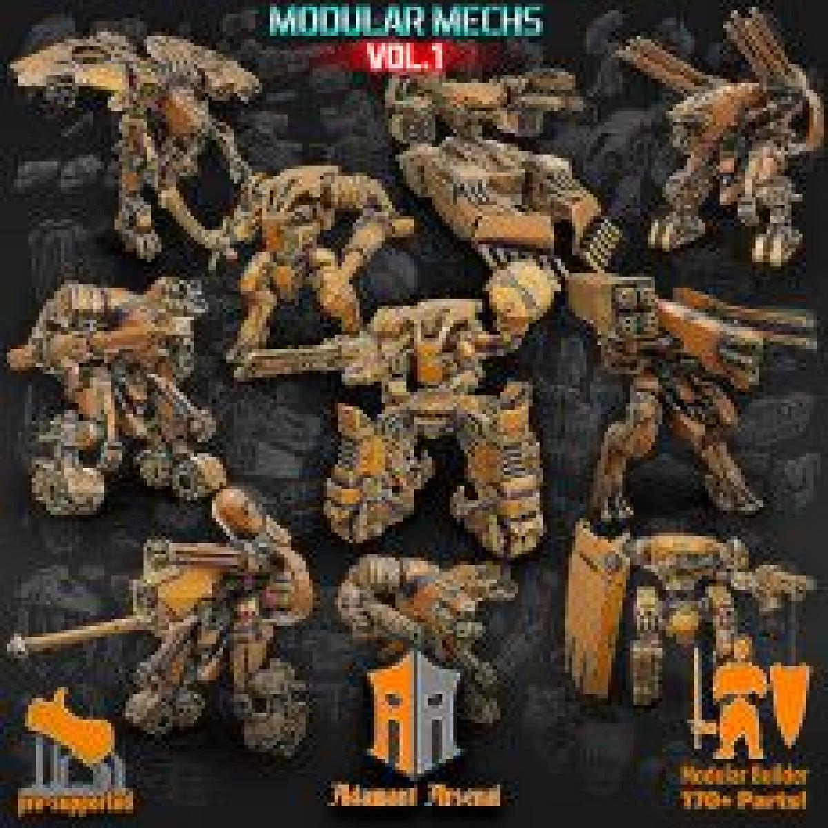 Construtor de Mechs Modulares Vol.1