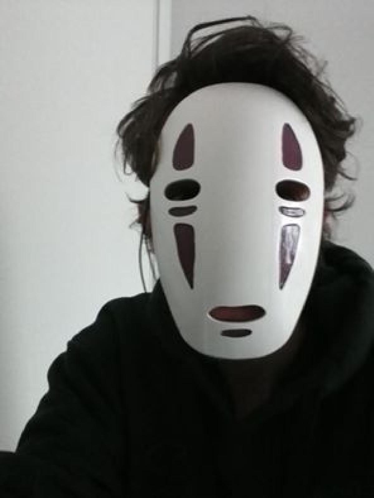 Cosplay sem máscara facial