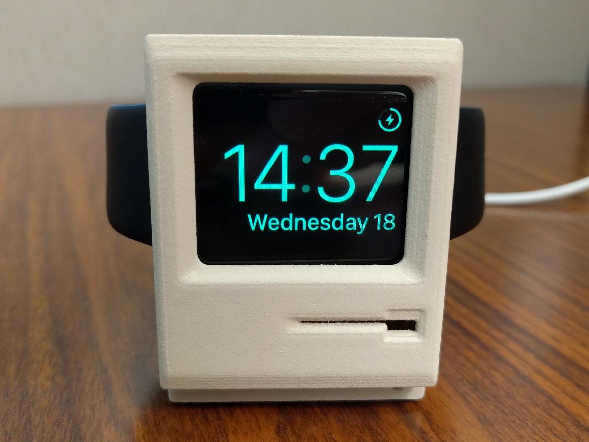 Estação de carregamento do Apple Watch   Mac clássico
