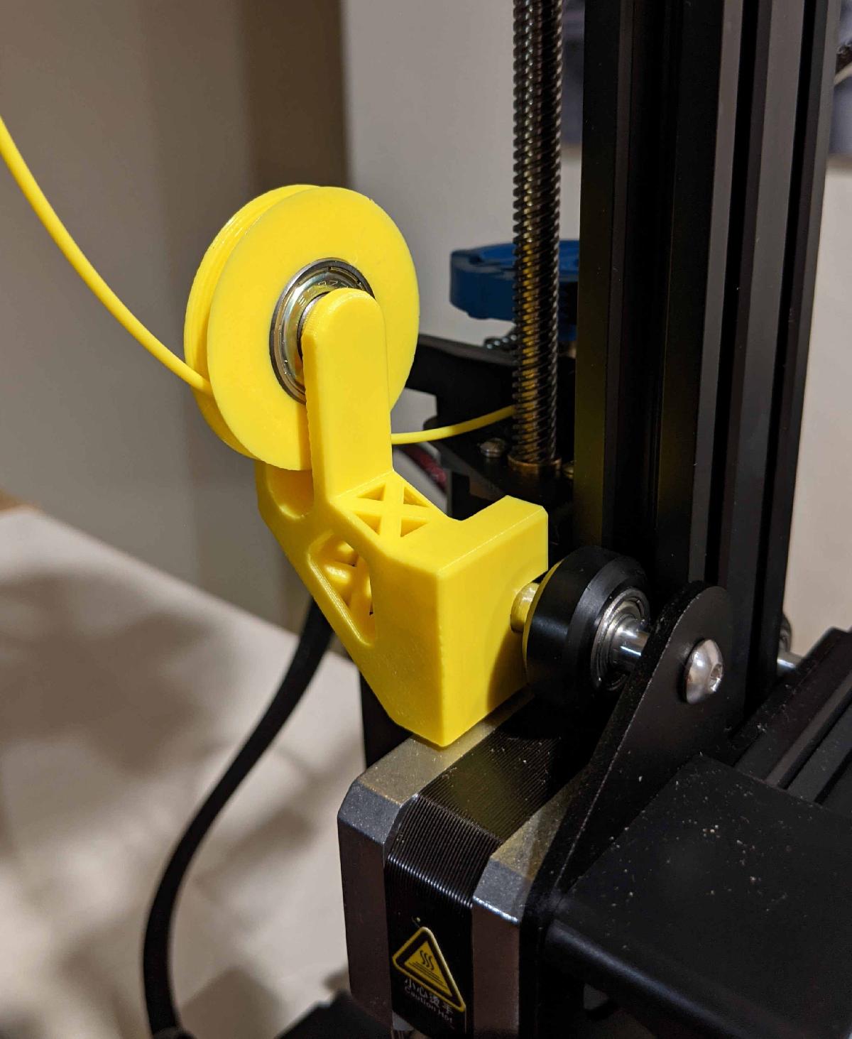 Guia de filamentos Ender 3 e 3 V2 GO BIG Sem Parafusos Sem Suportes