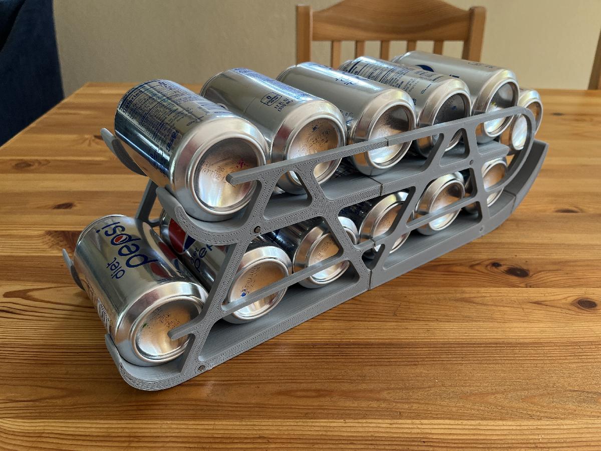 Dispensador de latas (12 latas, baixo filamento)
