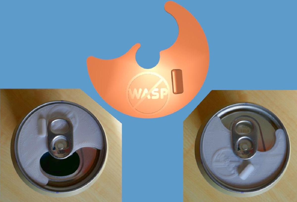 Proteção de vespa de lata