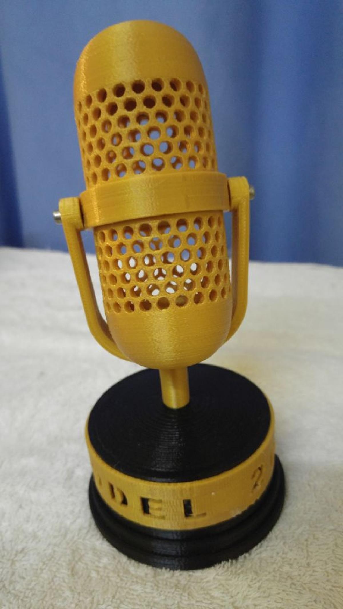 Troféu microfone