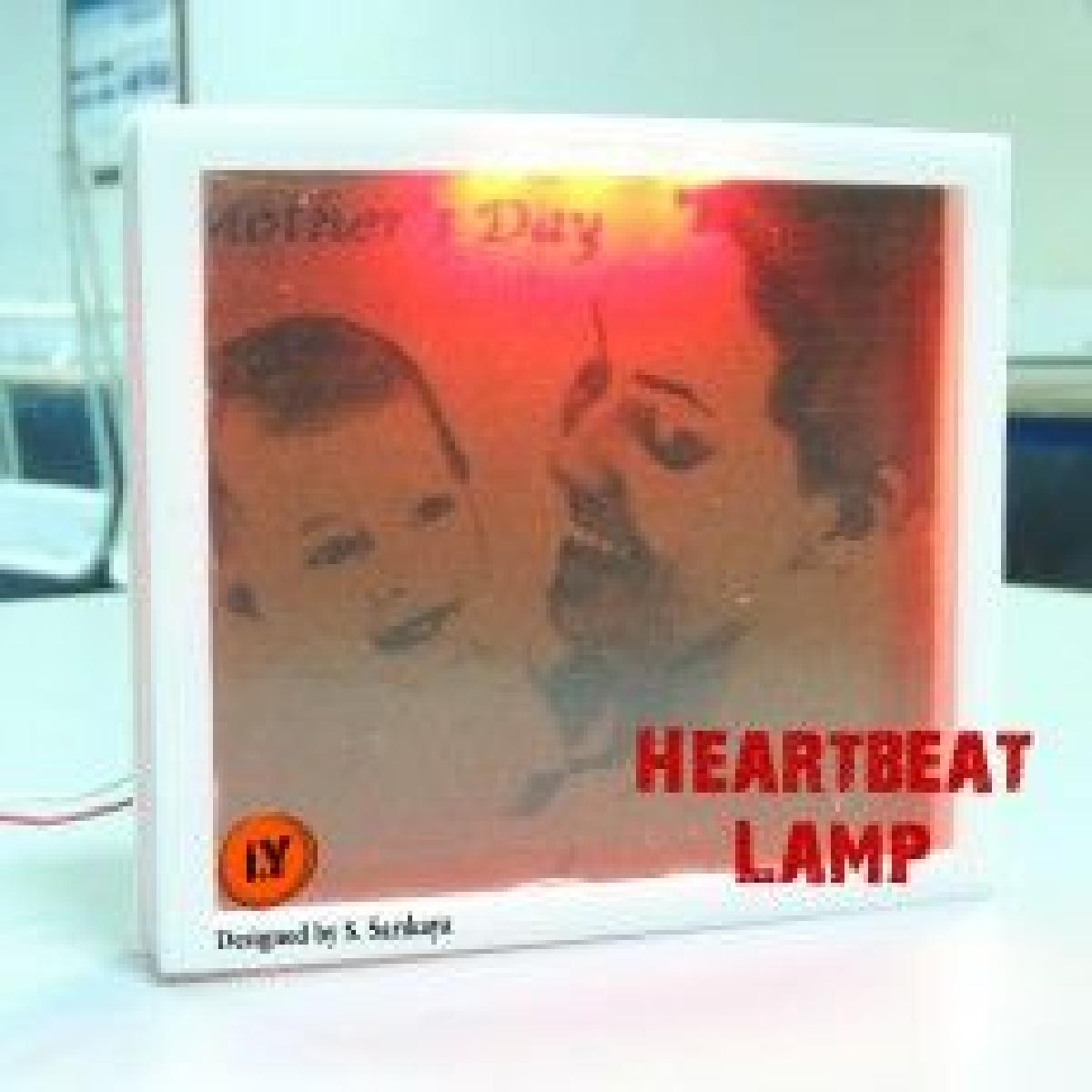 HEARTBEAT LAMP   PRESENTE DE DIA DAS MÃES