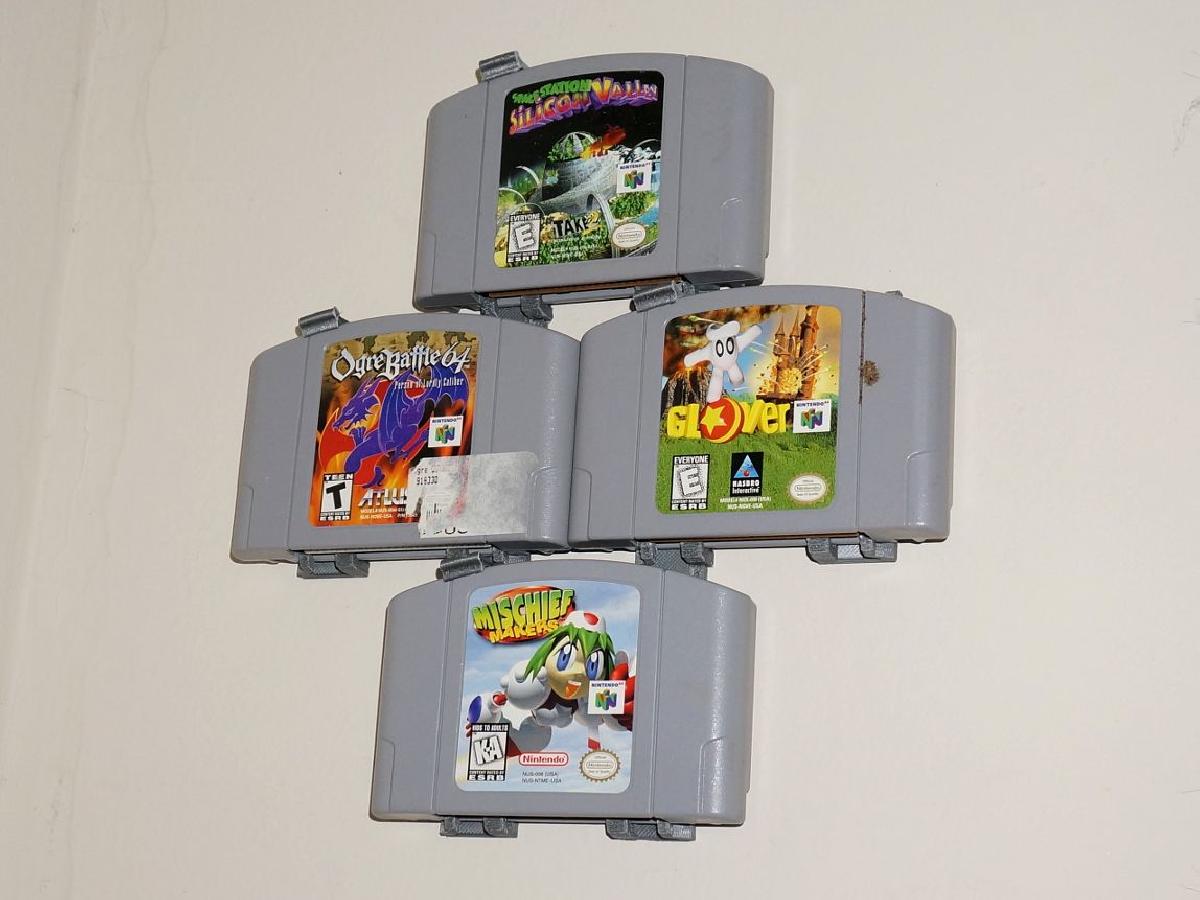 Nintendo 64 Video Game Hangers N64 ATUALIZADO 2015 09 05