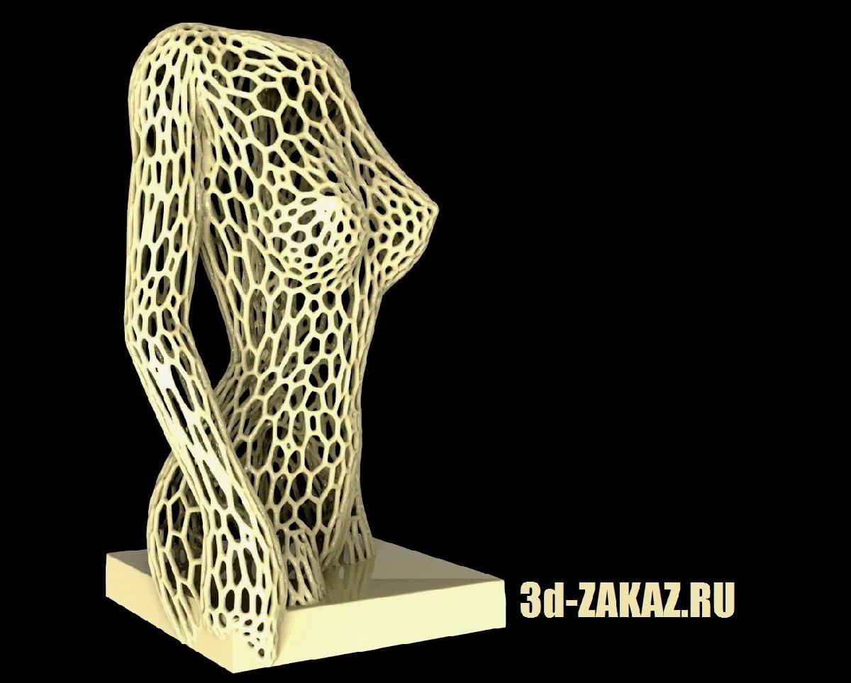 Corpo feminino, Remix, Voronoi vers 5