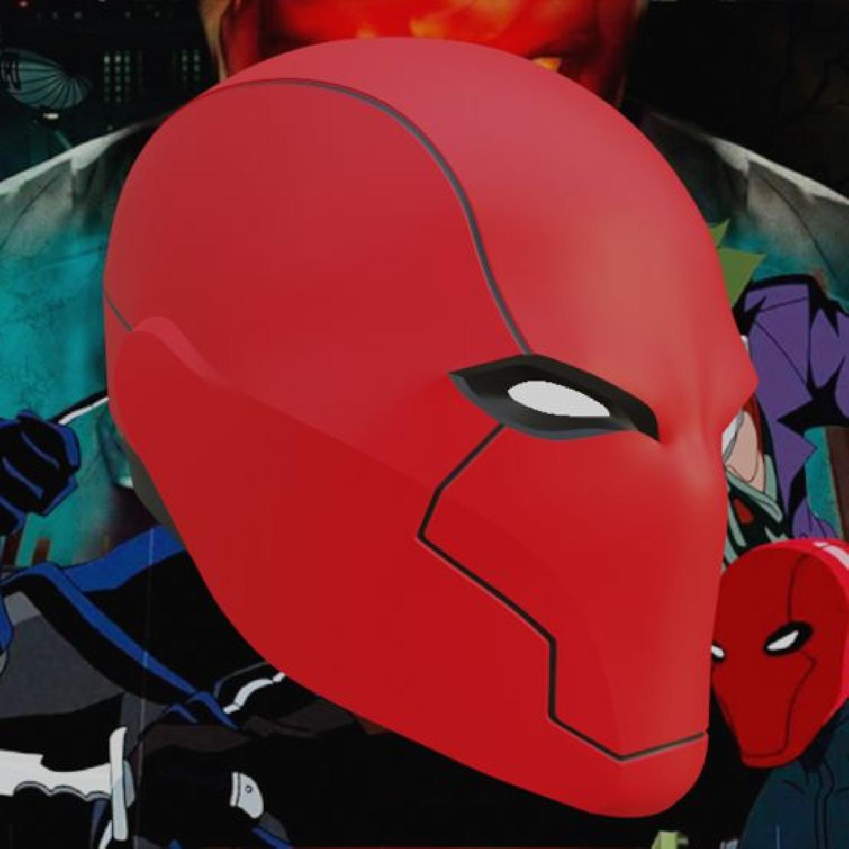 Capuz Vermelho Renascimento Capacete Inspirado