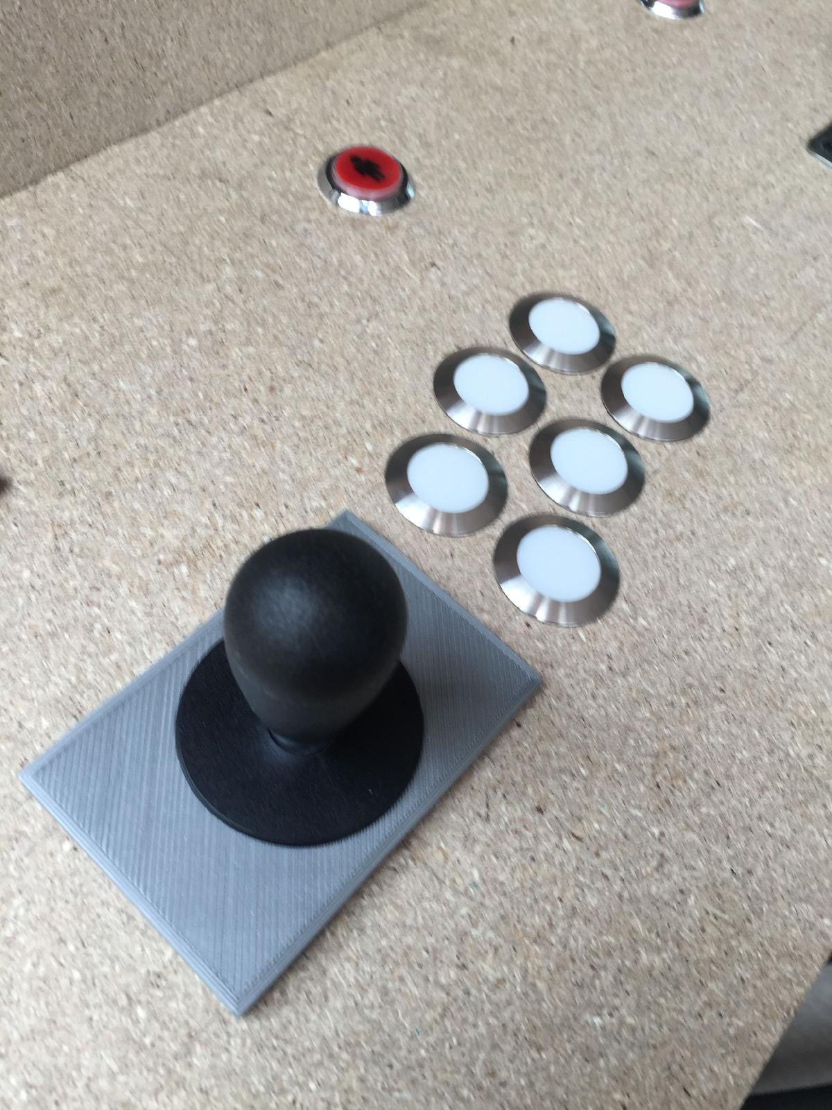 Capa para joystick arcade