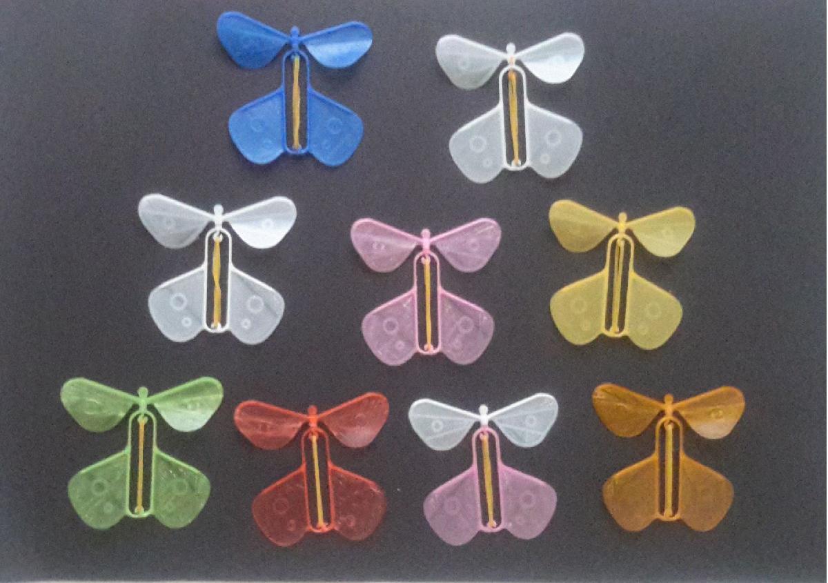 Borboleta voadora totalmente impressa em 3D