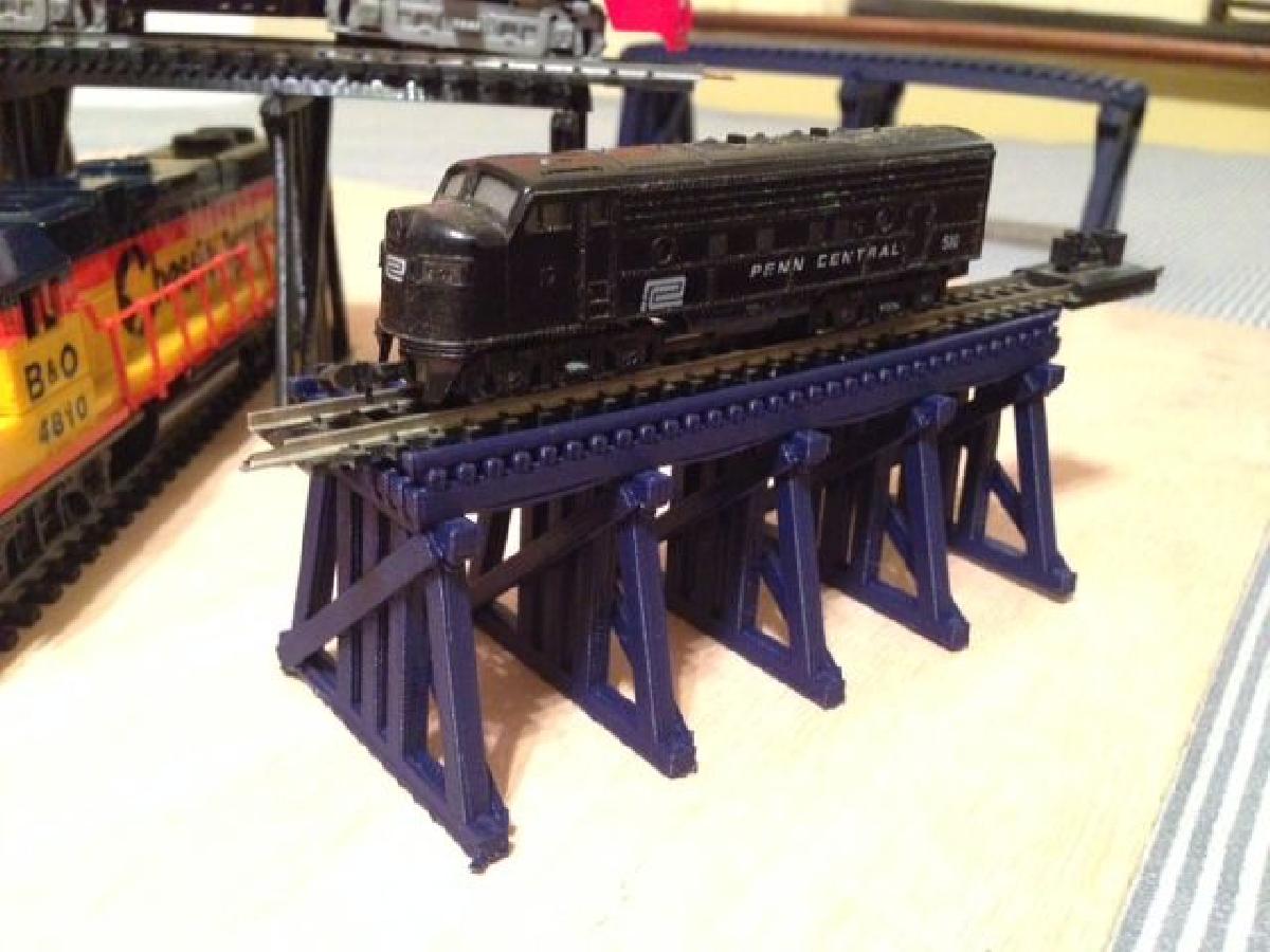 Modelo ferroviário, Trestle
