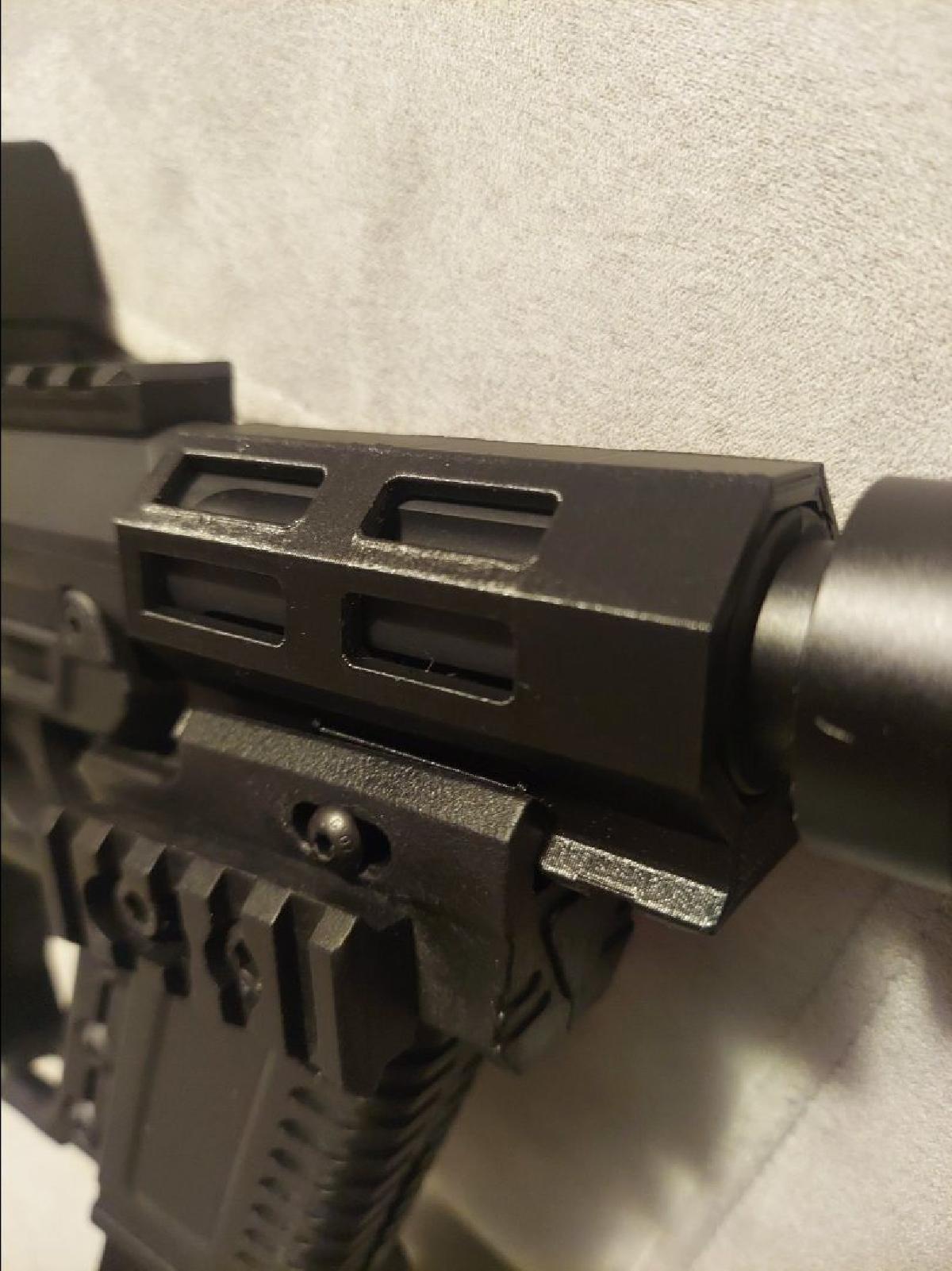 Airsoft AAP 01 Sudário e trilho do barril