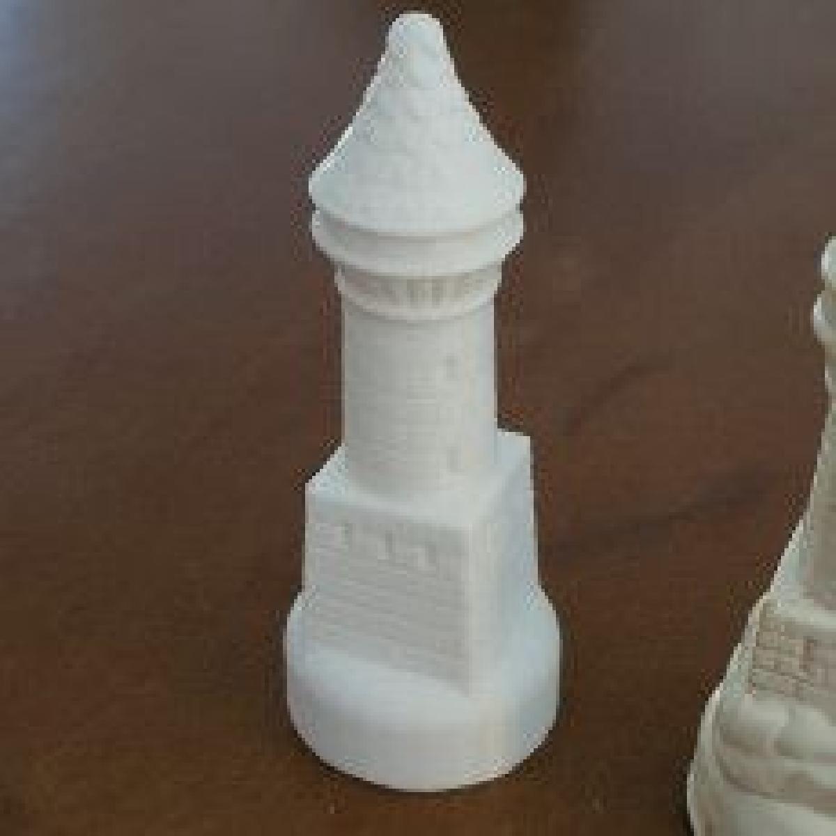 Imprimir STL Xadrez Rocha Torre Xadrez Modelo 3D - 167197