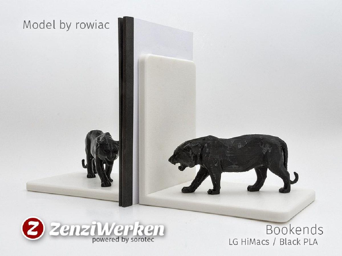 Mike o Tigre Bookends