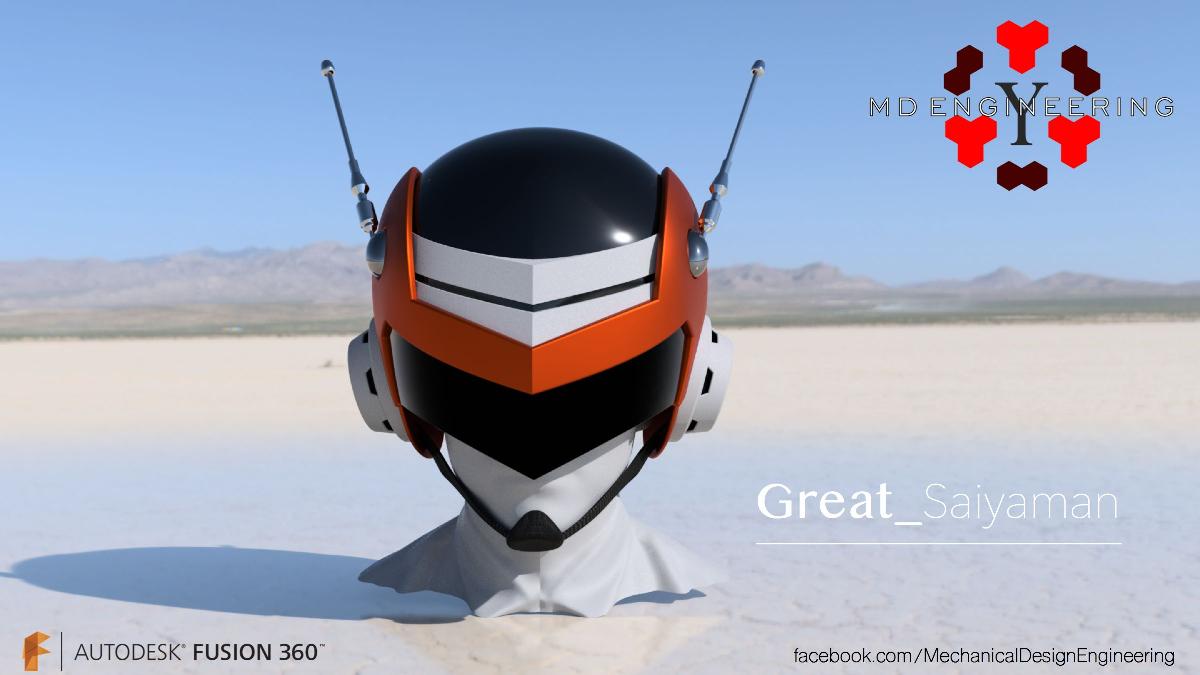 Grande Capacete Saiyaman 