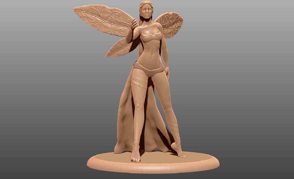 Deusa Fey Miniatura de mesa