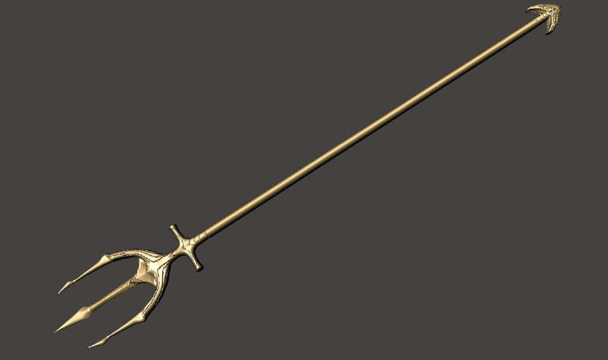 Aquaman Filme Tridente