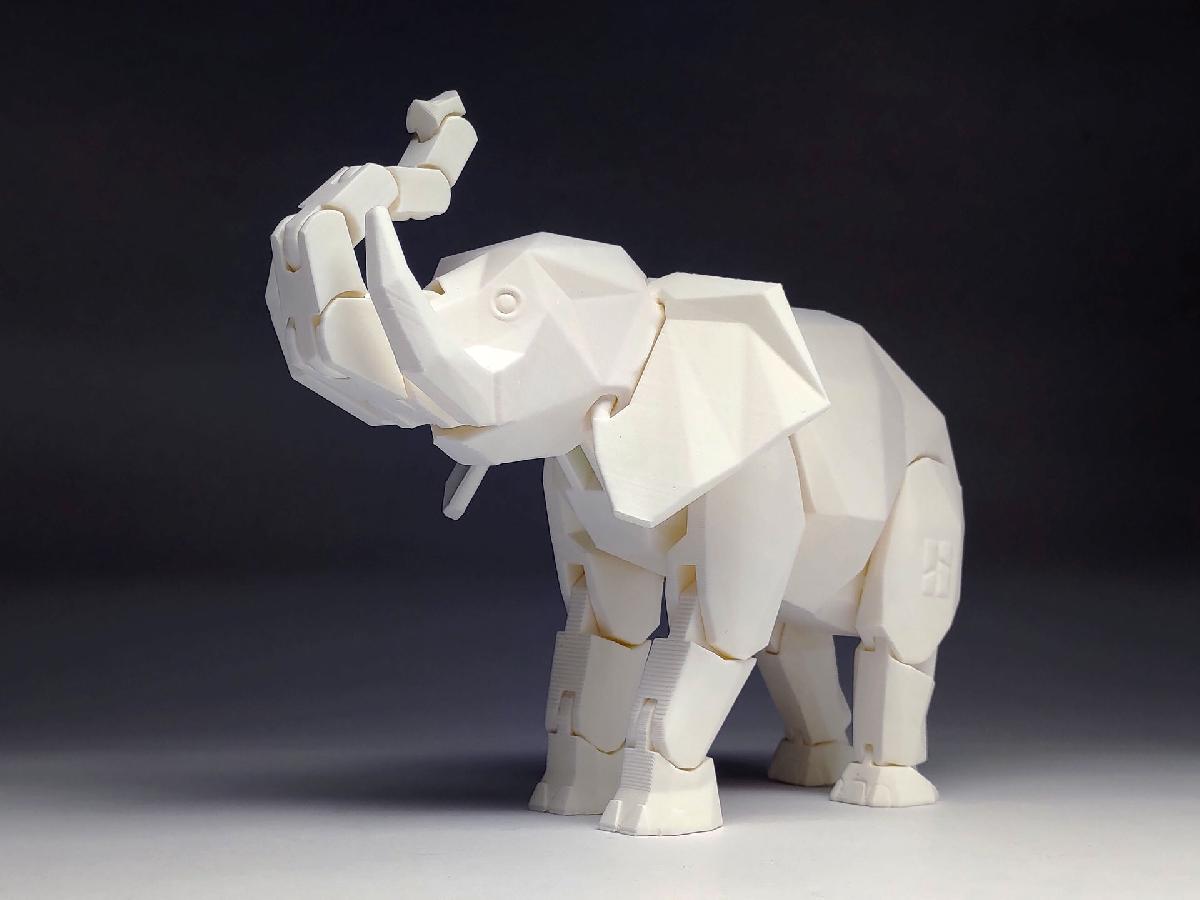 ELEFANTE EM BRANCO