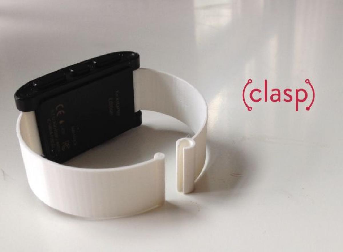 | CLASP Uma pulseira de relógio mais simples