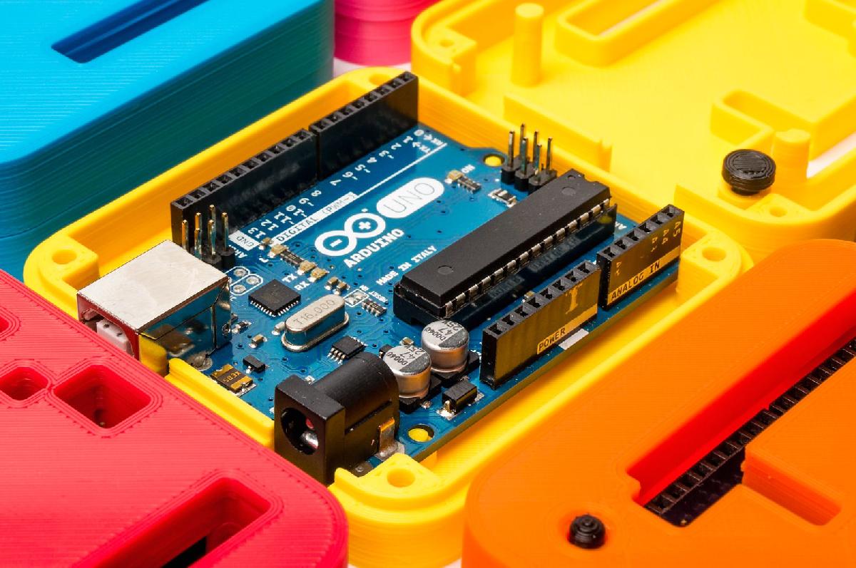 Capa Impressa 3D para Arduino Uno, Leonardo.