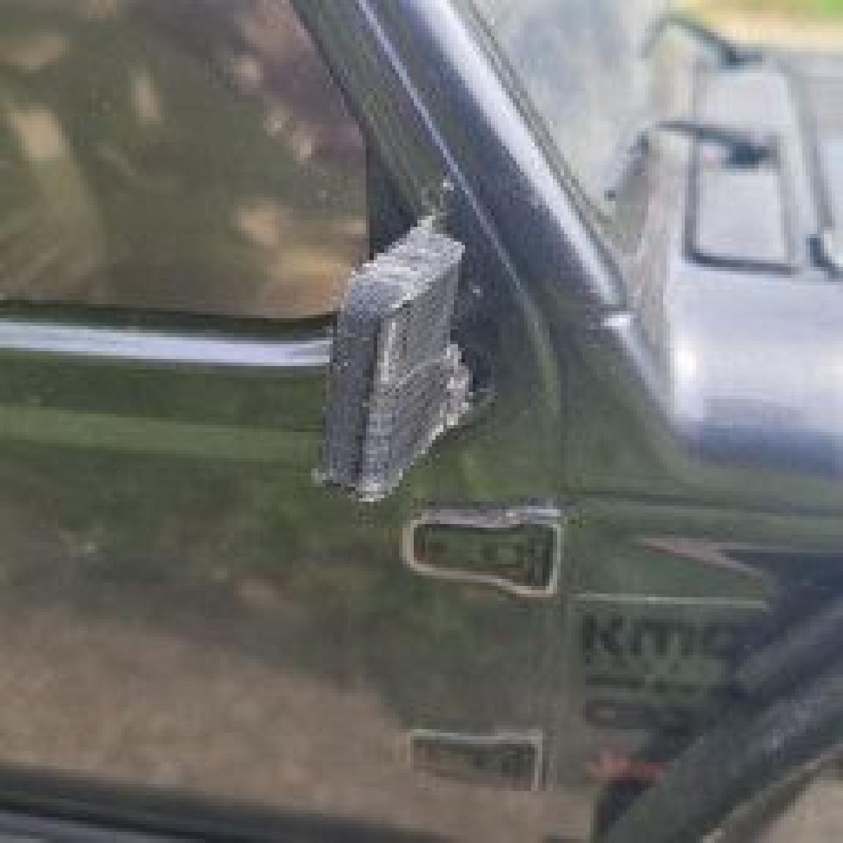 CGRC Espelhos Retrovisores Dobráveis para Axial SCX10 iii Jeep Gladiator JT e Jeep Wrangler JL