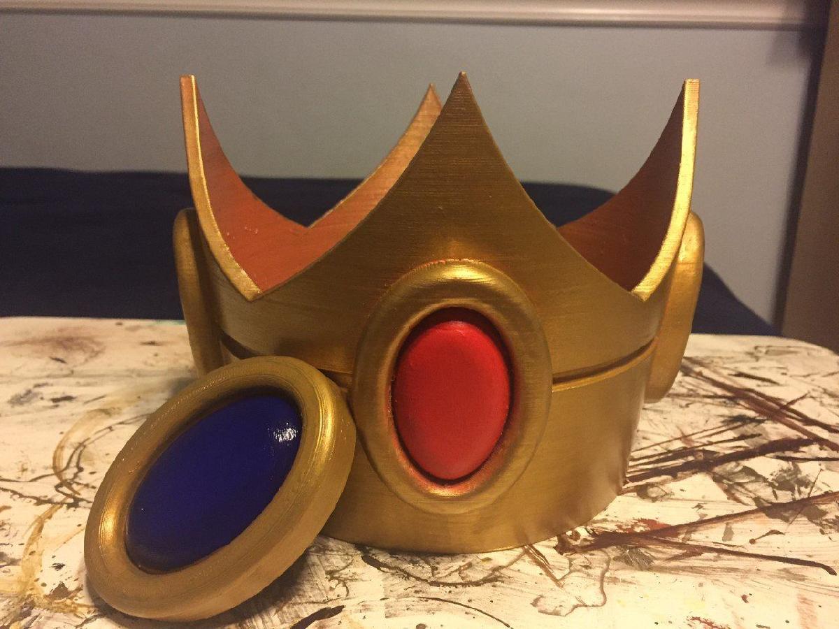 Princesa Pêssego Coroa Mario Brothers