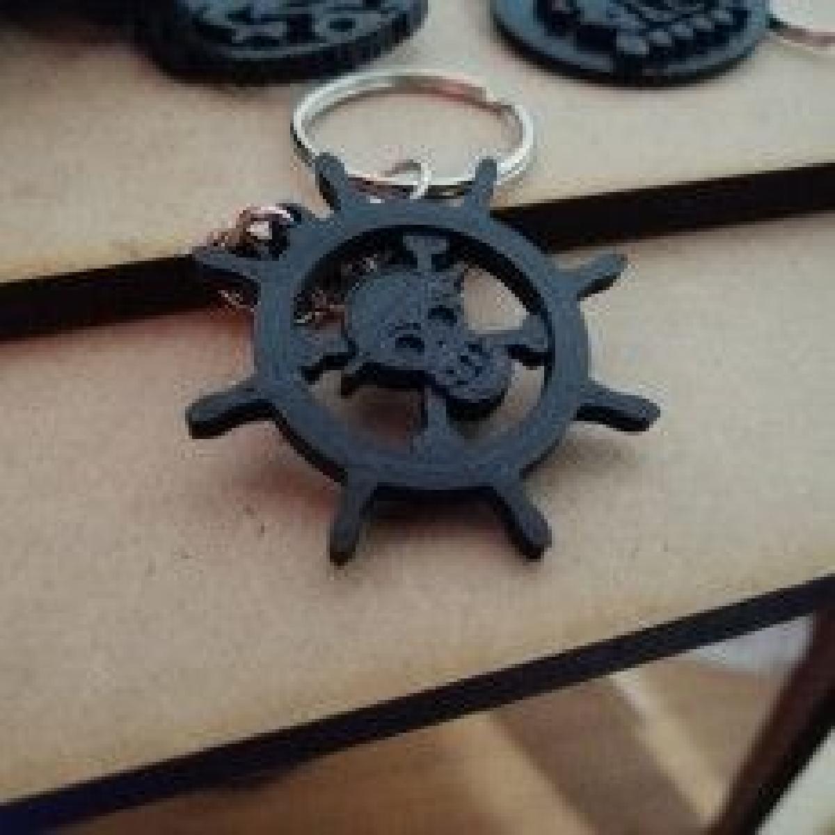 Chaveiro de uma peça